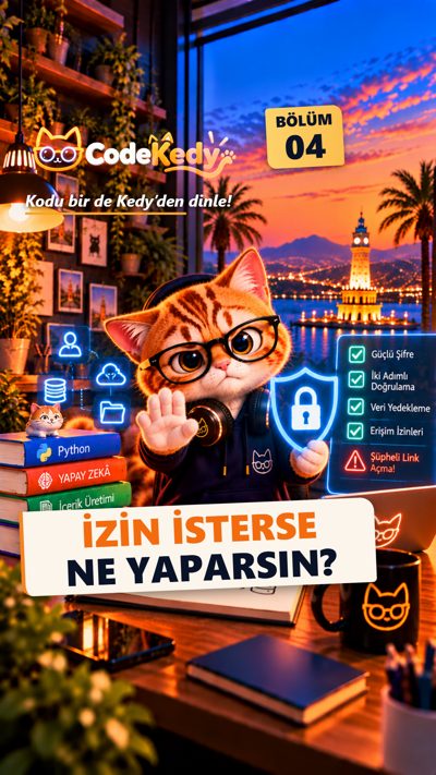 Ders 04: İzin İsteyince Üç Soru kapağı