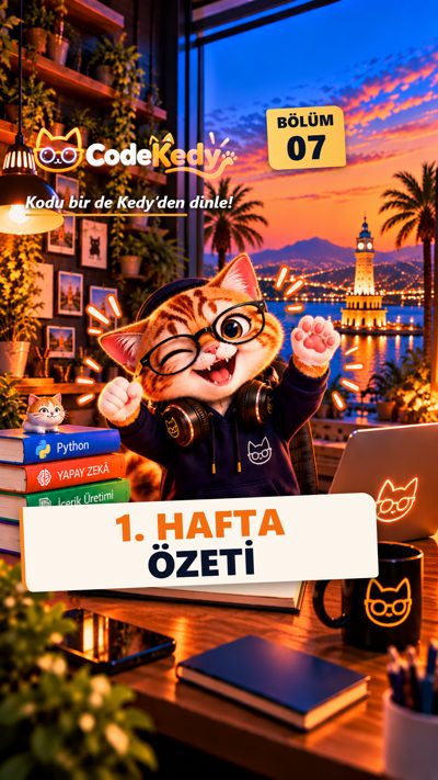 Ders 07: 1. Hafta Özeti kapağı